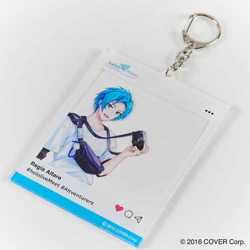 『ホロライブ hololive Meet』 SNS風アクリルキーホルダー リージス・アルテア
