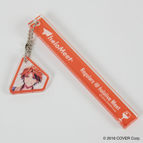 『ホロライブ hololive Meet』 ファンネームキーホルダー 夕刻ロベル