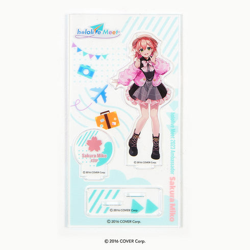 『ホロライブ hololive Meet』 アクリルスタンド さくらみこ