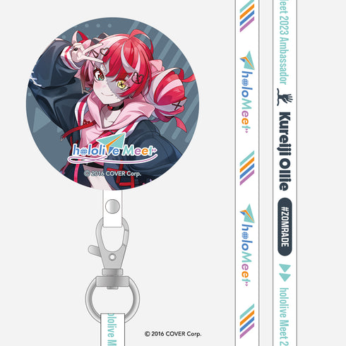 『ホロライブ hololive Meet』フォンタブ&ストラップセット クレイジー・オリー