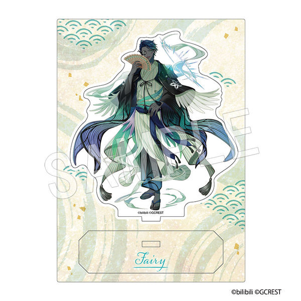 『夢職人と忘れじの黒い妖精』想い色めく温泉郷リリース記念 アクリルスタンド フィデル(黒妖精)