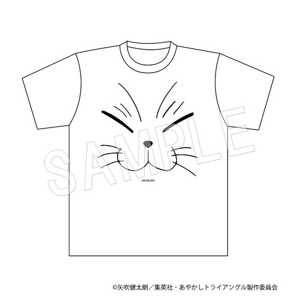 『あやかしトライアングル』シロガネTシャツ アップver.