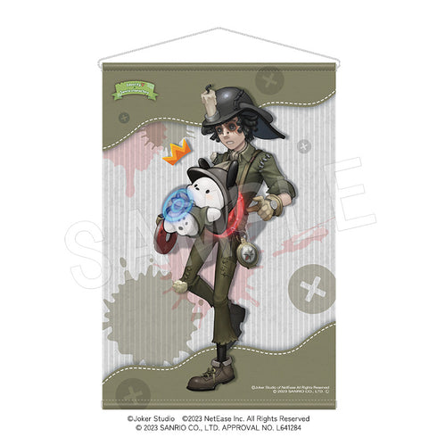 『IdentityV×サンリオキャラクターズ』B2タペストリー 探鉱者&ポチャッコ