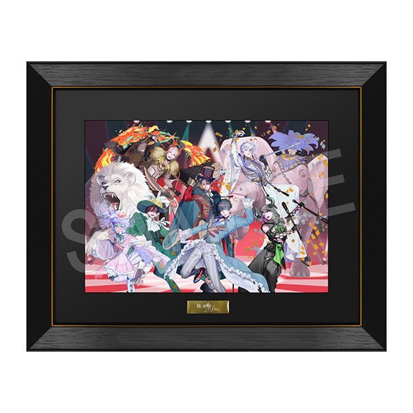 『彼に依頼してはいけません』キャラファイングラフ Circus Ver.