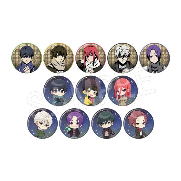 『ブルーロック 』トレーディングマット缶バッジ『winter』ver. BOX
