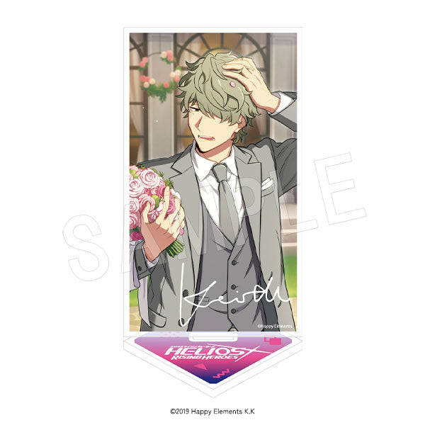 『エリオスライジングヒーローズ』ホログラムアクリルフィギュアスタンド キース・マックス