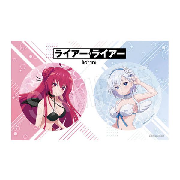 『ライアー・ライアー』ホログラム缶バッジセット てんしとあくまver.