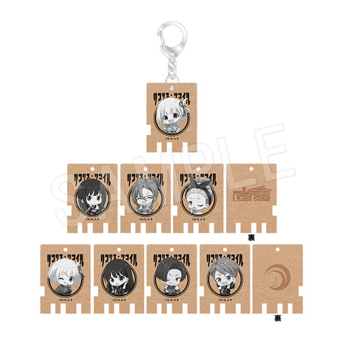 『リコリス・リコイル』トレーディングウッド銭湯錠風キーホルダー BOX(全8種)