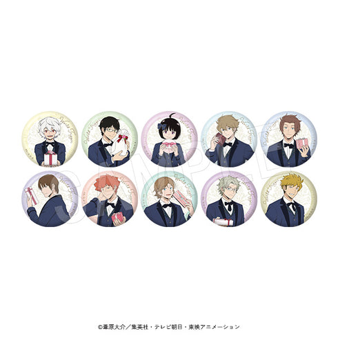 『ワールドトリガー』トレーディングマット缶バッジ『Present for you』ver. BOX