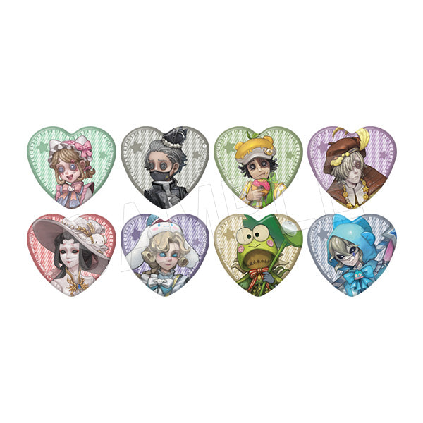 『IdentityV 第五人格×サンリオキャラクターズ』トレーディングハート缶バッジBOX