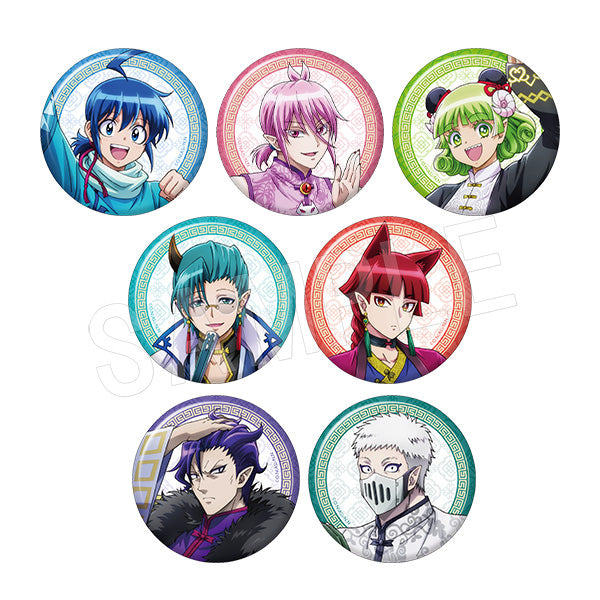 『魔入りました!入間くん』トレーディングマット缶バッジ中華服ver.1BOX/7個入