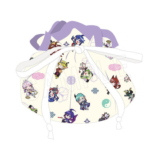 『魔入りました!入間くん』巾着ポーチ中華服ver.