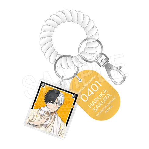 『WIND BREAKER』ロッカーキー風キーホルダー お風呂ver. 桜 遥