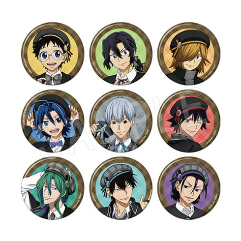 『弱虫ペダル LIMIT BREAK』トレーディングマット缶バッジチェックスタイルver.1SET/9個入