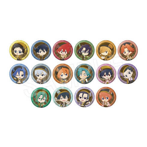 『弱虫ペダル LIMIT BREAK』トレーディングマット缶バッジチェックスタイル ミニキャラver. 1SET/16個入