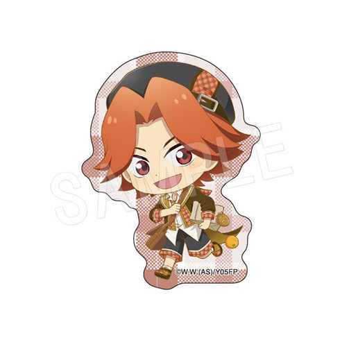 『弱虫ペダル LIMIT BREAK』ダイカットステッカーチェックスタイル ミニキャラver.鏑木一差