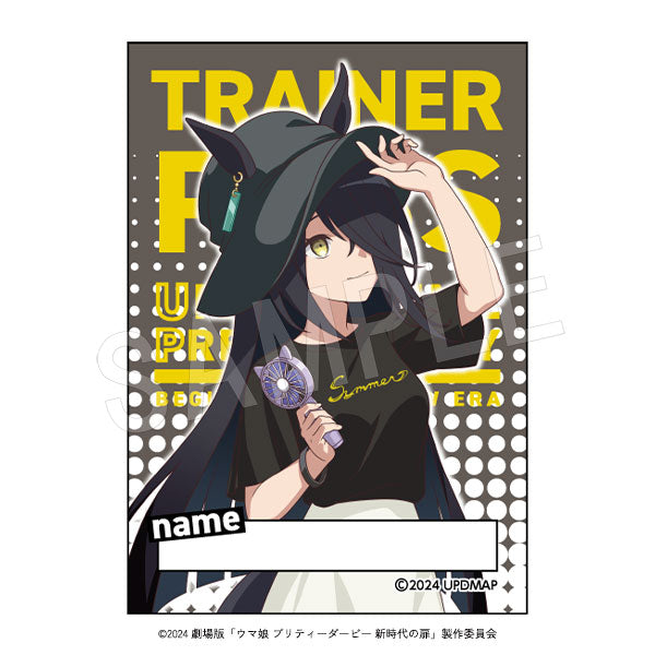 ウマ娘 プリティーダービー 新時代の扉』サテンステッカー 夏フェスver