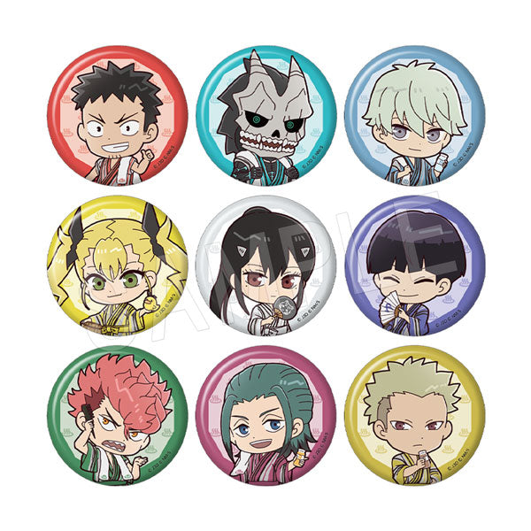 怪獣8号』トレーディング缶バッジ 極楽湯ミニキャラver. 1SET/9個入