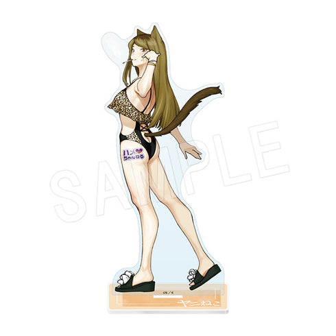 『ヤニねこ』アクリルフィギュアスタンド ハメちゃんねるver. カンサイねこ