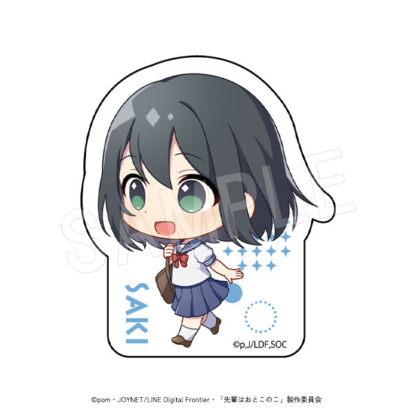 『先輩はおとこのこ』ダイカットステッカー ミニキャラ登校中ver 蒼井 咲