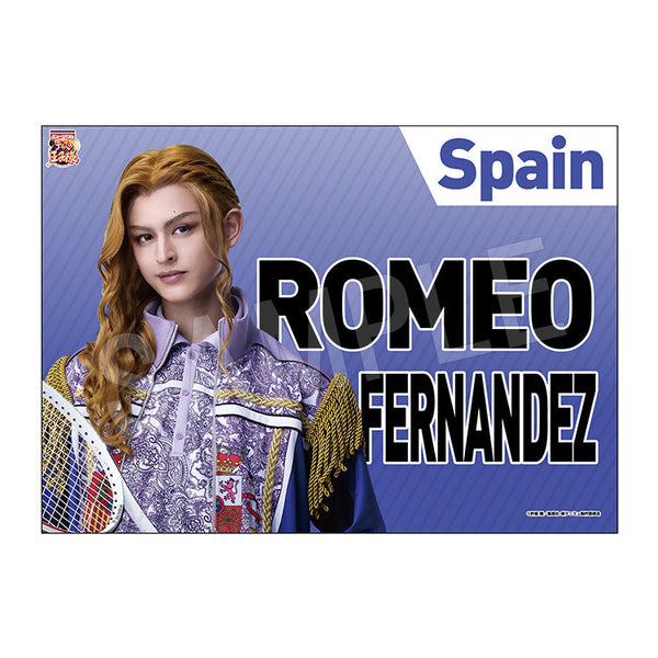 『ミュージカル新テニスの王子様 The Fourth Stage』応援垂れ幕 ロミオ・フェルナンデス