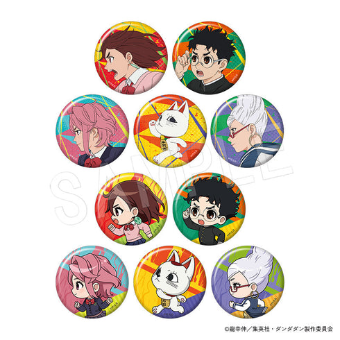 『ダンダダン』トレーディング缶バッジ(ランダムホロ入り) ダッシュver. 1BOX/11個入