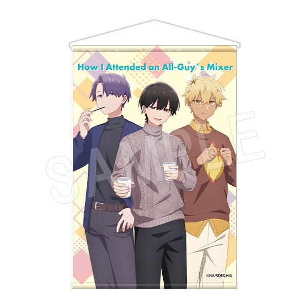 『合コンに行ったら女がいなかった話』B2タペストリー