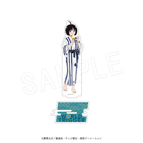 『ワールドトリガー』アクリルスタンド 湯上り浴衣ver. 雨取千佳