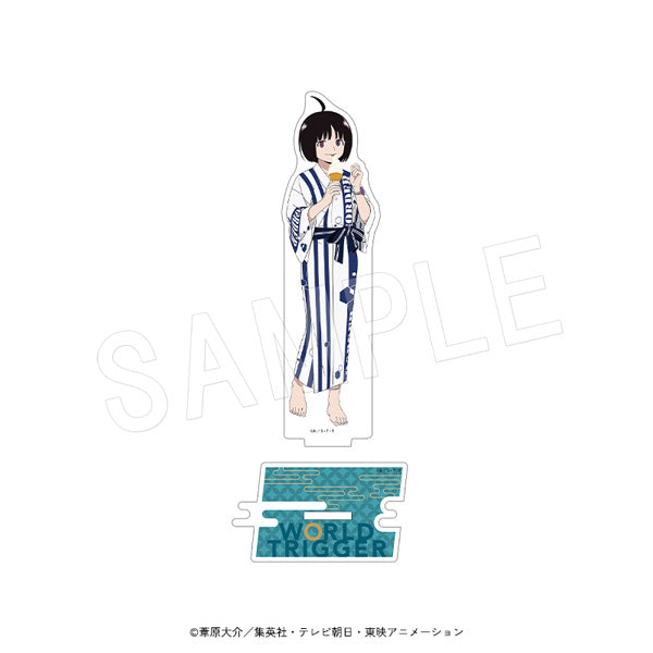『ワールドトリガー』アクリルスタンド 湯上り浴衣ver. 雨取千佳