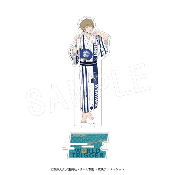 『ワールドトリガー』アクリルスタンド 湯上り浴衣ver. ヒュース