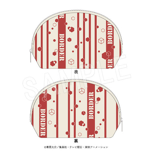 『ワールドトリガー』浴衣柄ポーチ 生駒隊ver.