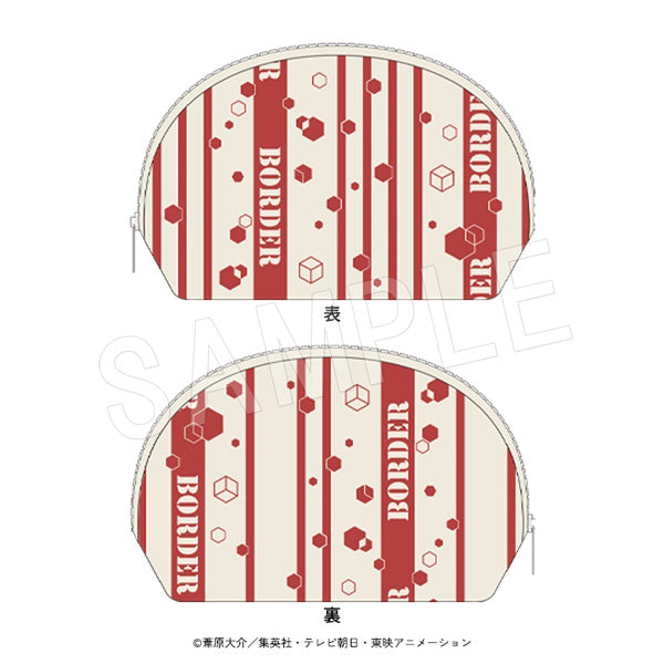 『ワールドトリガー』浴衣柄ポーチ 生駒隊ver.