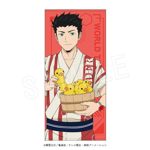 『ワールドトリガー』バスタオル 生駒達人