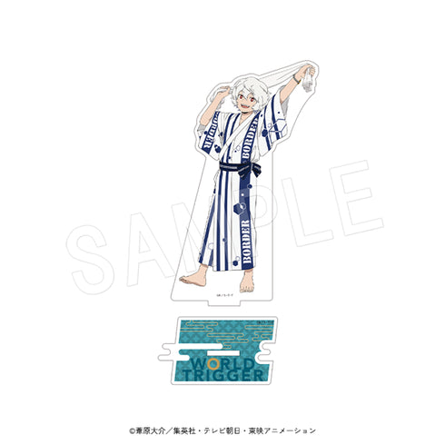 『ワールドトリガー』アクリルスタンド 湯上り浴衣ver. 空閑遊真