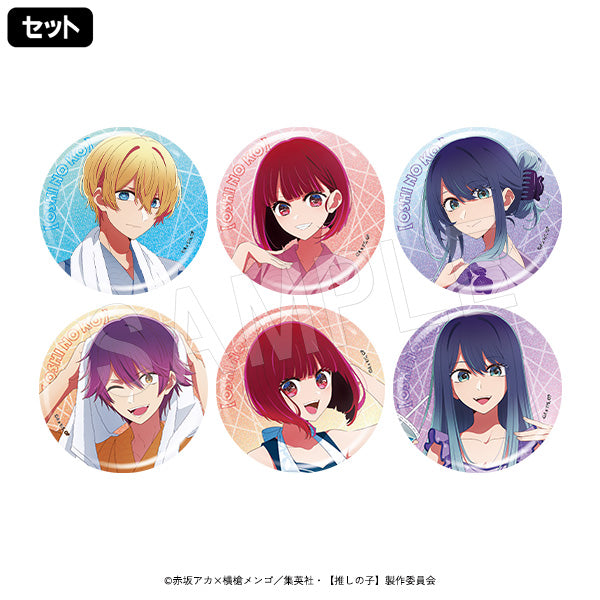 『【推しの子】』トレーディンググリッター缶バッジ お風呂ver. 1BOX/6個入