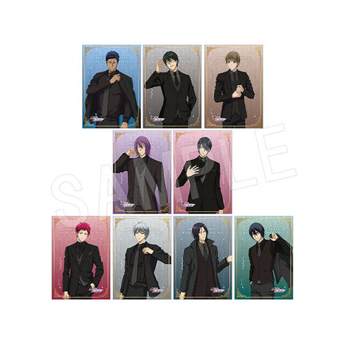 『黒子のバスケ(JF2025)』トレーディング箔押しプライラストシートTypeB JF2025黒スーツver. 1セット/9枚入【BOX】