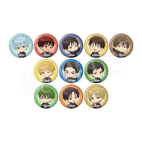 『黒子のバスケ(JF2025)』ミニキャラトレーディングマット缶バッジTypeA JF2025黒スーツver. 1セット/11個入【BOX】