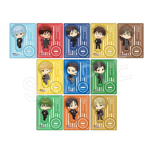 『黒子のバスケ(JF2025)』トレーディングミニアクリルスタンドTypeA JF2025黒スーツver. 1セット/11個入【BOX】