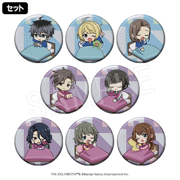『アイドルマスター SideM』トレーディング缶バッジ ミニキャラ TypeA モーニングルーティンver. 1SET/8個入【BOX】