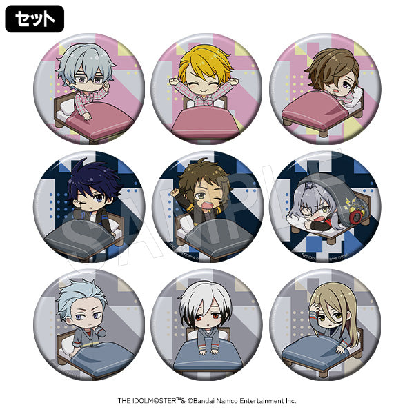 『アイドルマスター SideM』トレーディング缶バッジ ミニキャラ TypeB モーニングルーティンver. 1SET/9個入【BOX】