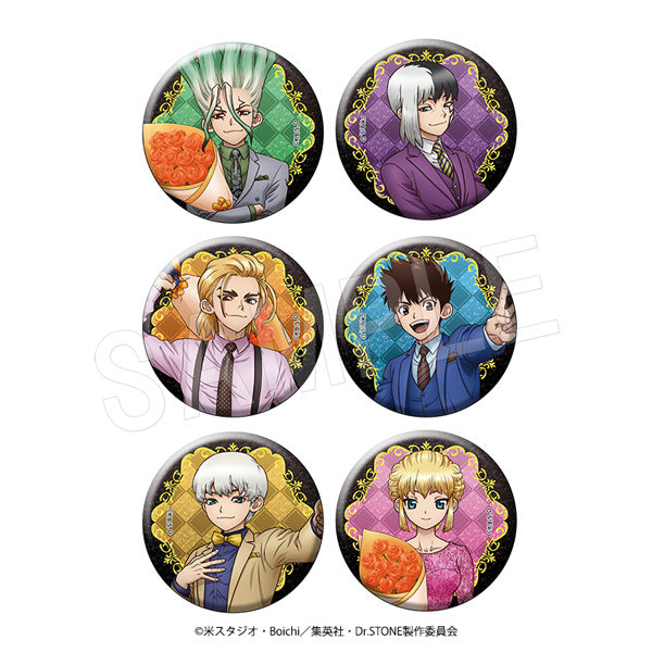 『Dr.STONE』トレーディンググリッター缶バッジ カラースーツver. 1SET/6個入り【BOX】