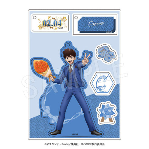 『Dr.STONE』2wayアクリルキーホルダー カラースーツver. クロム
