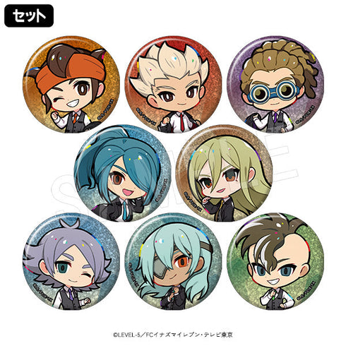 『イナズマイレブン』トレーディンググリッター缶バッジ 1SET/8個入【BOX】