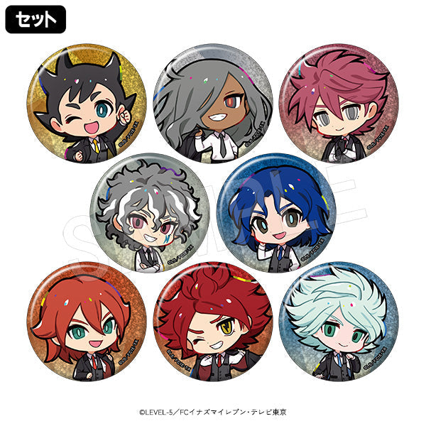 『イナズマイレブン アレスの天秤/オリオンの刻印』トレーディンググリッター缶バッジ 1SET/8個入【BOX】