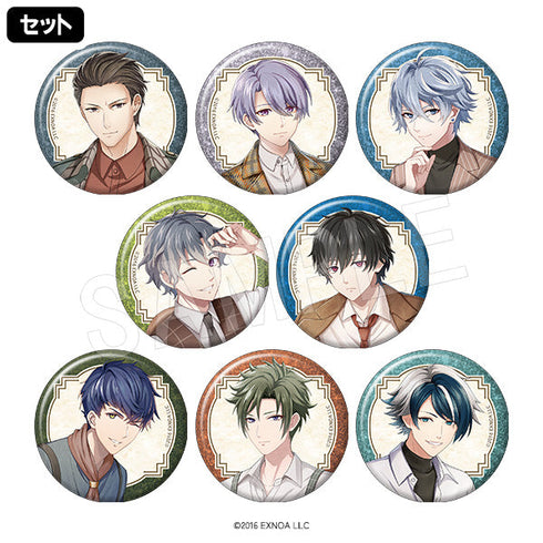 『文豪とアルケミスト(AGF2024)』トレーディンググリッター缶バッジ 『country style』ver. 1SET/8個入り【BOX】