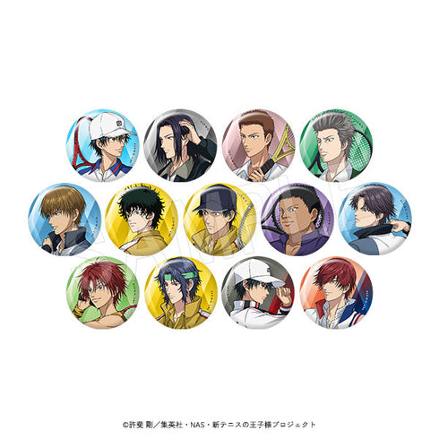 『新テニスの王子様』トレーディンググリッター缶バッジ 『VS』ver. 1BOX/13個入