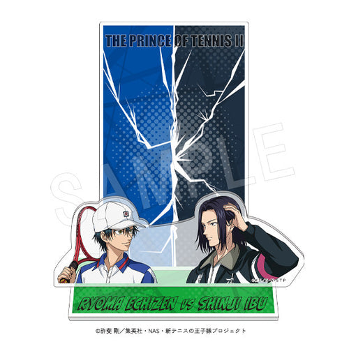 『新テニスの王子様』ポラショットコレクションスタンド 『VS』ver. 越前リョーマ VS 伊武深司