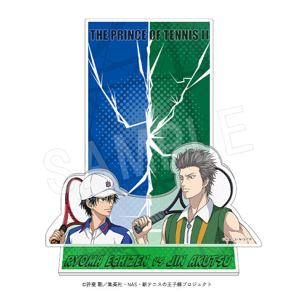 『新テニスの王子様』ポラショットコレクションスタンド 『VS』ver. 越前リョーマ VS 亜久津 仁