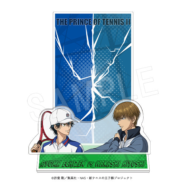 『新テニスの王子様』ポラショットコレクションスタンド 『VS』ver. 越前リョーマ VS 日吉 若