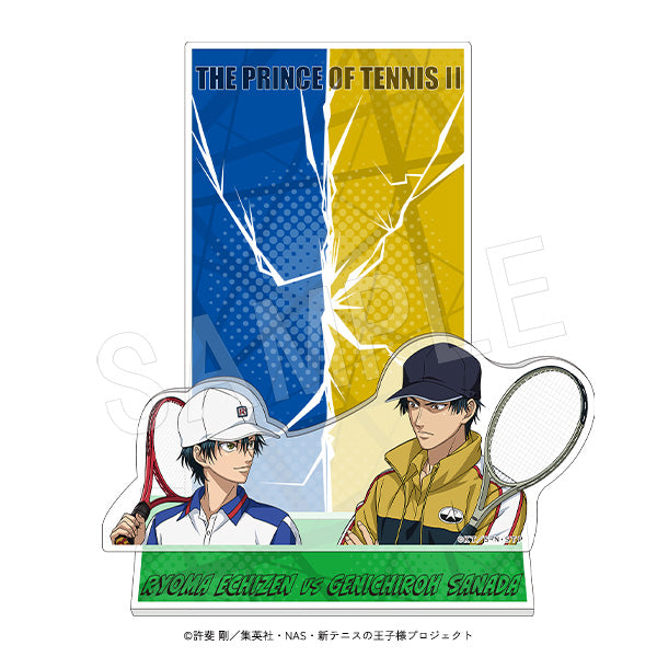 『新テニスの王子様』ポラショットコレクションスタンド 『VS』ver. 越前リョーマ VS 真田弦一郎